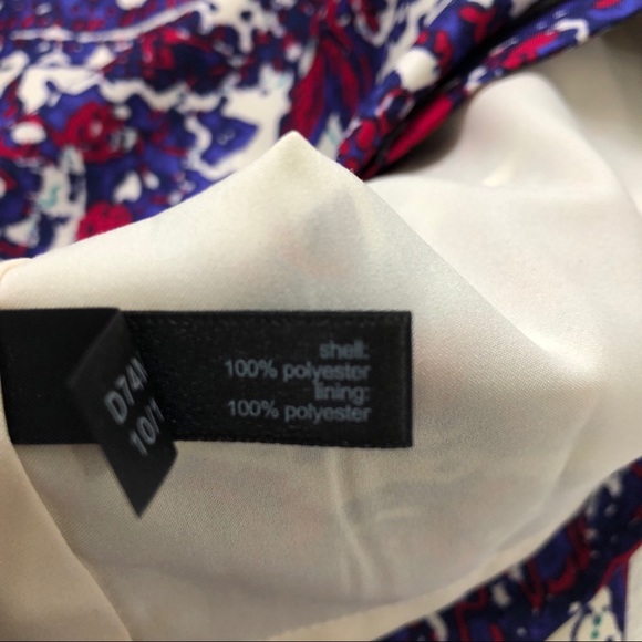 NWT The Limited Floral Paisley Watercolor Dress S - Picture 6 of 6